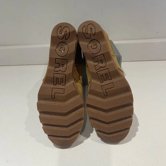 SOREL Joan of Artic Rhapsody Wedge Snow Boot elk camel color Size 10.5 - Picture 12 of 15